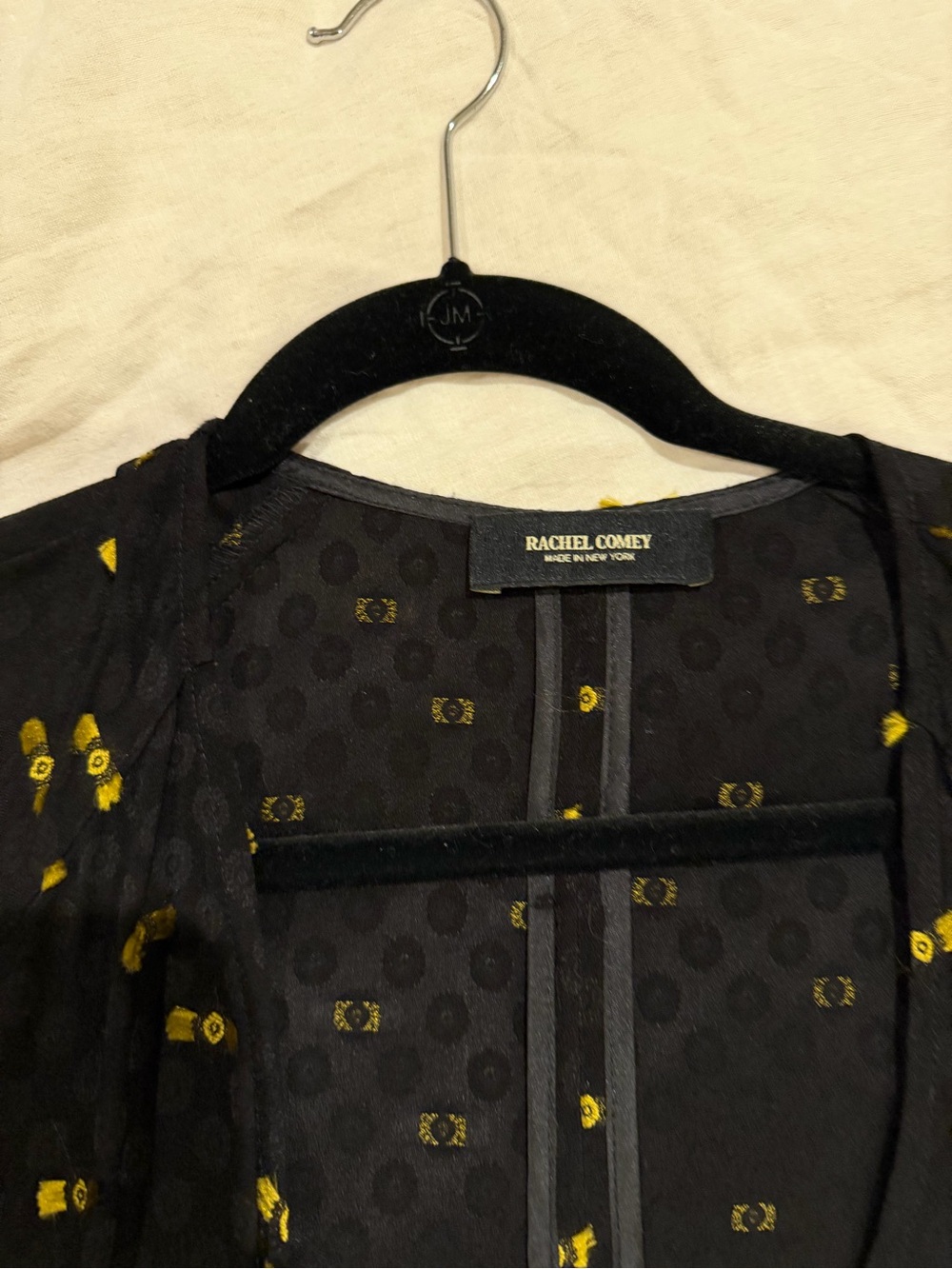 Rachel Comey Black jumpsuit with Gold